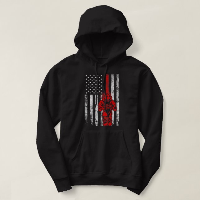 US Flag EOD Tech  Hoodie (Design Front)