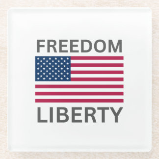 US Flag Freedom Liberty™ Coaster