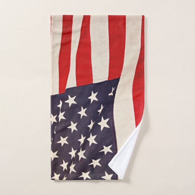 US Flag Hand Towel (Hand Towel)