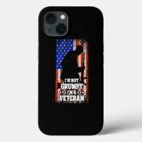 US Flag Im not Grumpy im a Veteran 116