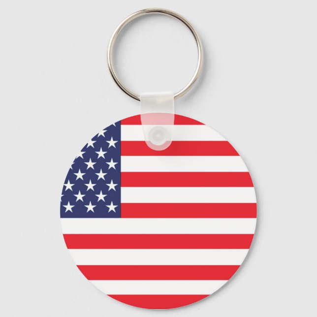 US Flag KeyChain (Front)