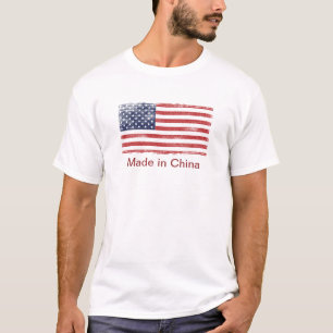 US flag made in China T-Shirt