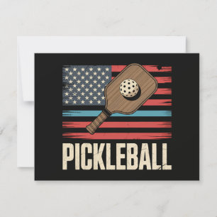 US Flag Pickleball Invitation