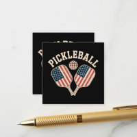 US Flag Pickleball Player