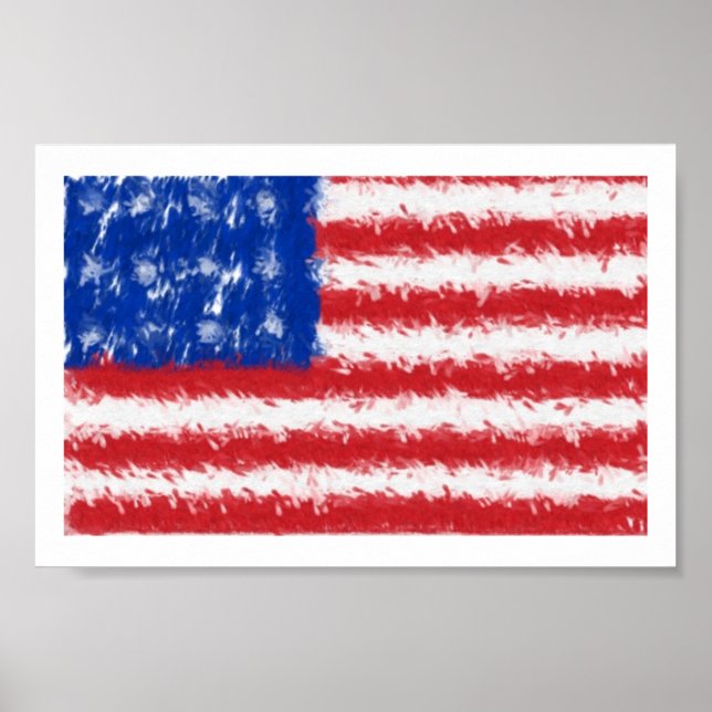 US Flag poster (Front)