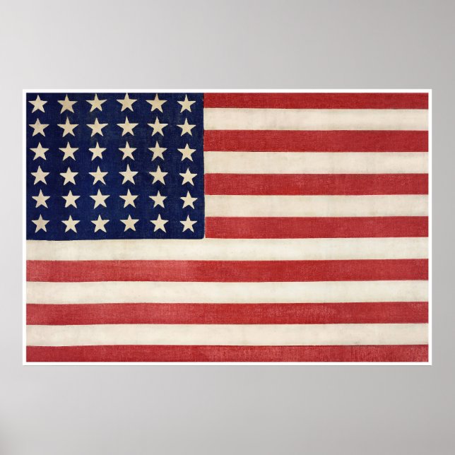US Flag Poster (Front)