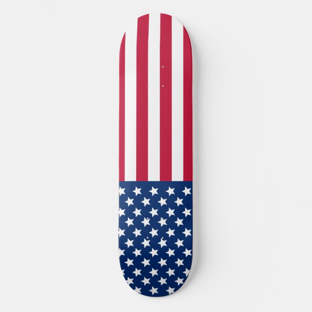 US Flag Skateboard (Front)