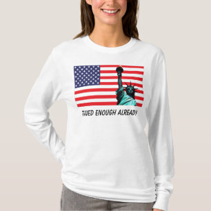 US Flag & Statue of Liberty T-Shirts