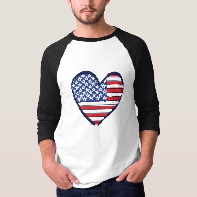 US-Flag T-Shirt (Front)
