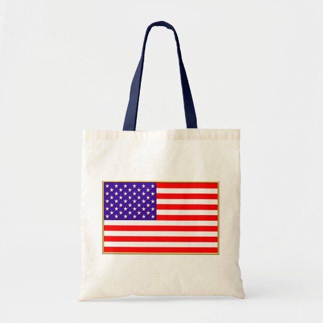 US Flag Tote Bag (Front)