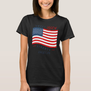 Us Flag Usa 4th Of July Patriotic American Graphic T-Shirt