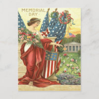 US Flag Wreath Lady Liberty Cemetery