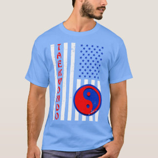 US Flage American Taekwondo T-Shirt