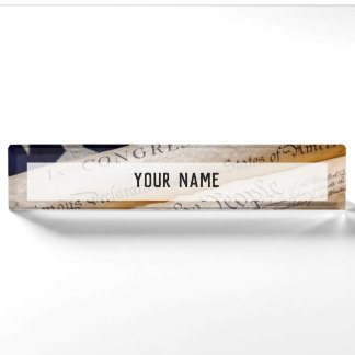 US Founding Documents Nameplate