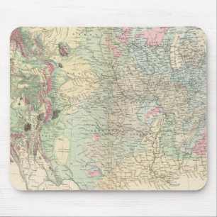 US geological map Mouse Pad