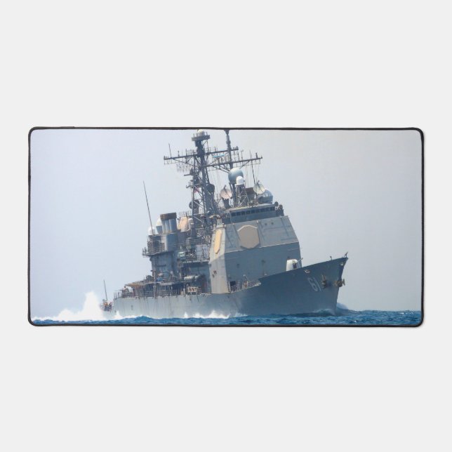 US GUIDED-MISSILE CRUISER – CG DESK MAT (Front)