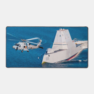 US GUIDED-MISSILE DESTROYER – DDG-1000 DESK MAT