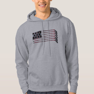 US Hockey Flag Hoddie Hoodie