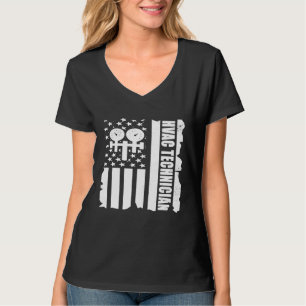 Us Hvac Technician For Usa Repairman Men Fourth O T-Shirt