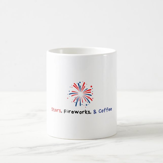 US Independence Day Coffee Mug (Center)