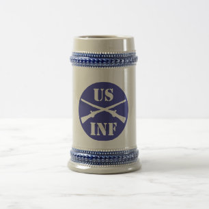 US Infantry Beer Stein