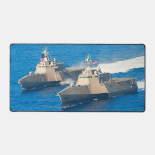 US LITTORAL COMBAT SHIP – LCS-04 DESK MAT
