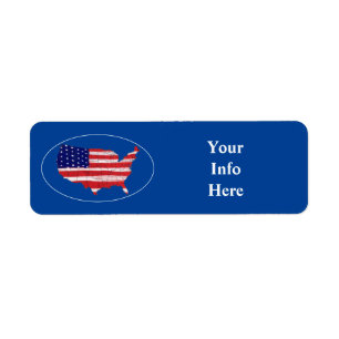 US Map And Flag