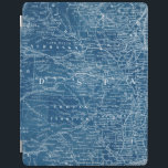 US Map Blueprint iPad Smart Cover<br><div class="desc">US Map Blueprint. Artist: Vision Studio. Image ID: 92329Z.</div>