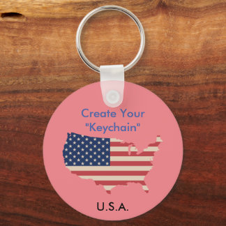 US map Keychain KeyHolder