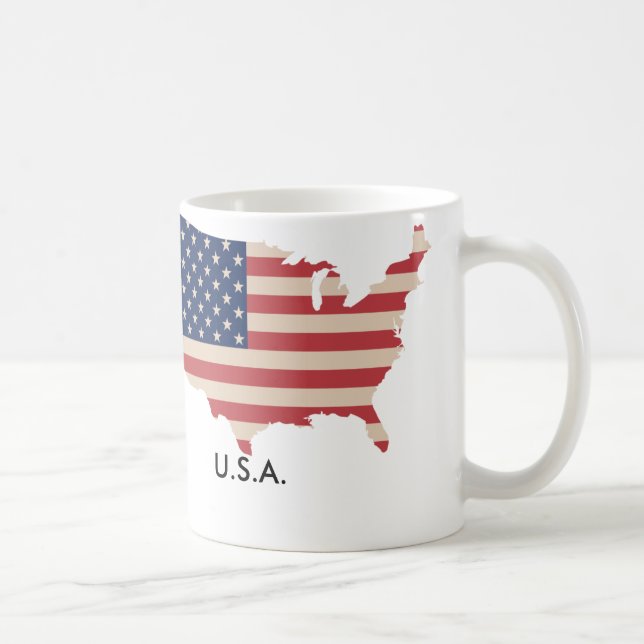 US Map Mug (Right)