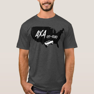 US Map Offroading July 4th Offroad 4WD American 44 T-Shirt