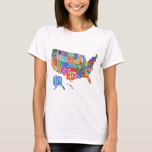 US MAP T-Shirt (Front)