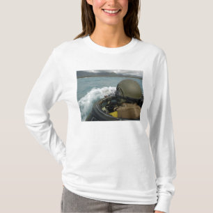 US Marine driving an amphibious assault vehicle T-Shirt