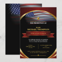 US Marine Promotion | American Flag Gold Black