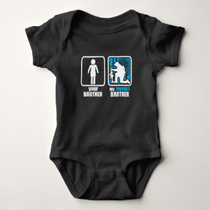 US Marines Brother Baby Bodysuit