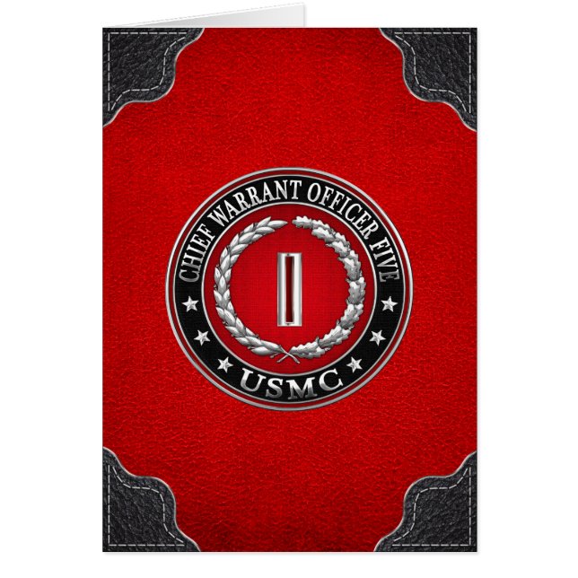 US Marines: Chief Warrant Five (USMC CWO-5) [3D] (Front)