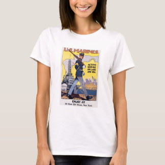 US Marines World War I Poster T-Shirt