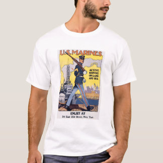 US Marines World War I Poster T-Shirt