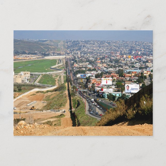 US Mexico Border Postcard (Front)