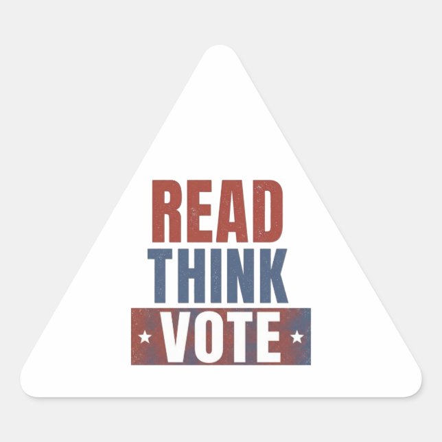 US Midterms Triangle Sticker (Front)