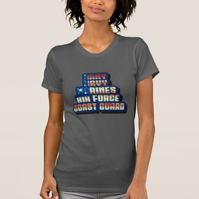 US MILITARY - Thank You T-Shirt (Front)