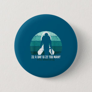 Us Military Veterans Suicide Awareness Ptsd Awaren 6 Cm Round Badge