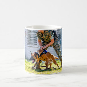 US MILITARY WORKING DOG COFFEE MUG