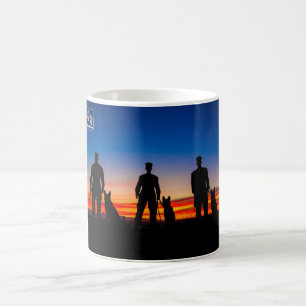 US MILITARY WORKING DOG COFFEE MUG