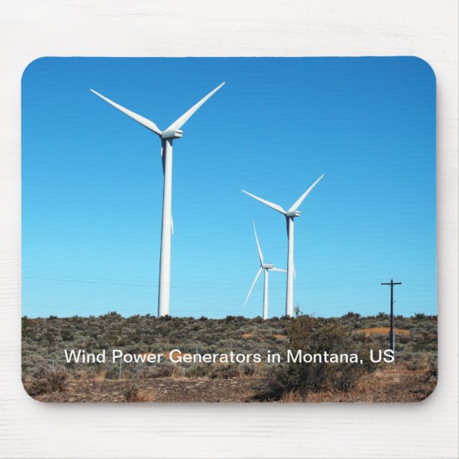 US Montana Windmills Mouse Pad (Front)