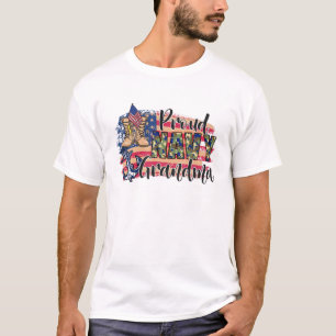 US Na Vy Proud Grandma - Proud US Na Vy Grandma Mo T-Shirt