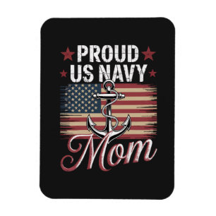 US Na vy Proud Mother - Proud US Magnet