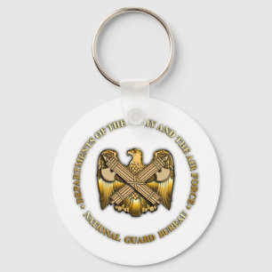 US National Guard Bureau Key Ring