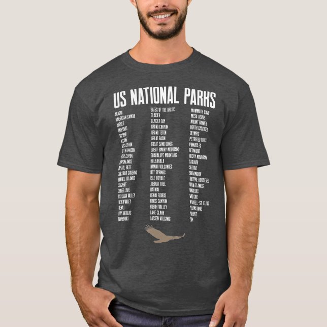 US National Parks T-Shirt (Front)