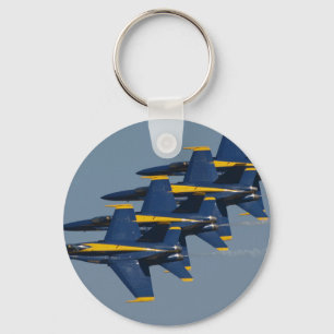 Us Navy Blue Angels Key Ring